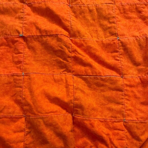 Handcrafted Quilted Owl Blanket Multicolor Woodland Patchwork Print 47in X 58 in - Picture 5 of 13